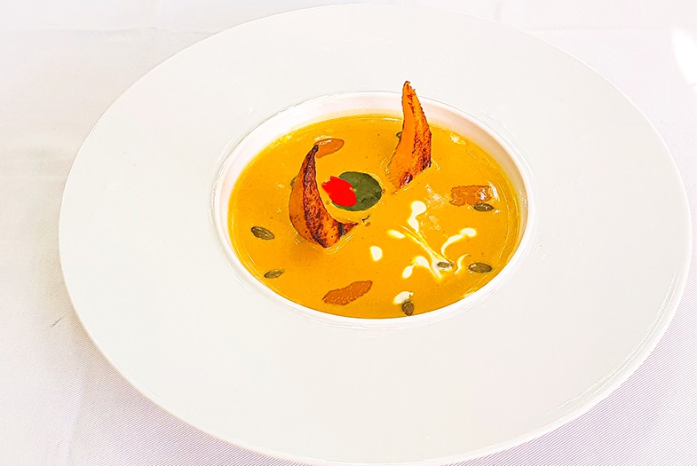 Soup De Poivron Rôti - Food Menu of Abacus Restaurant